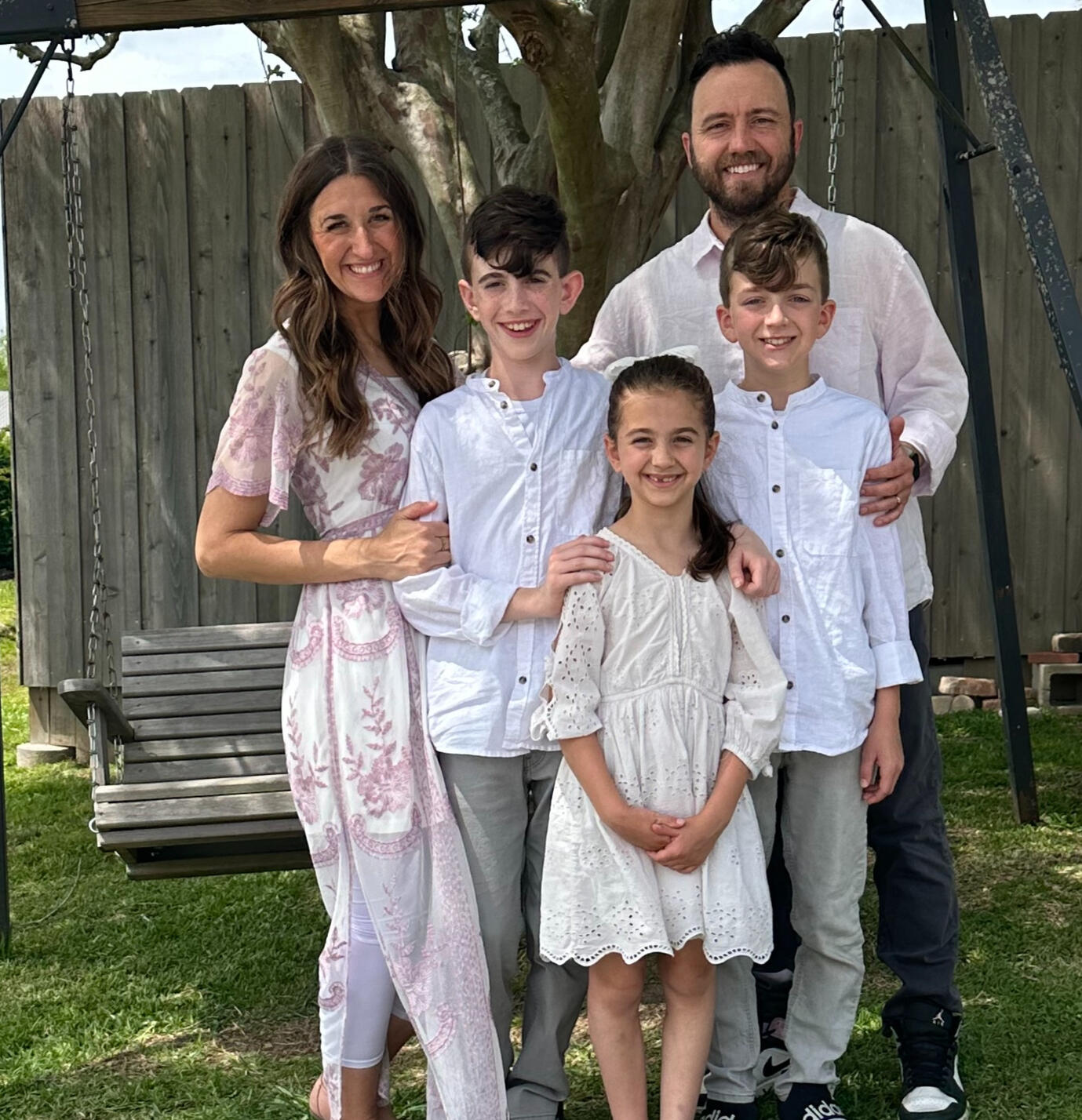 Kirby Pearson and family